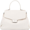 Shelvt Light beige tote bag with handle and strap