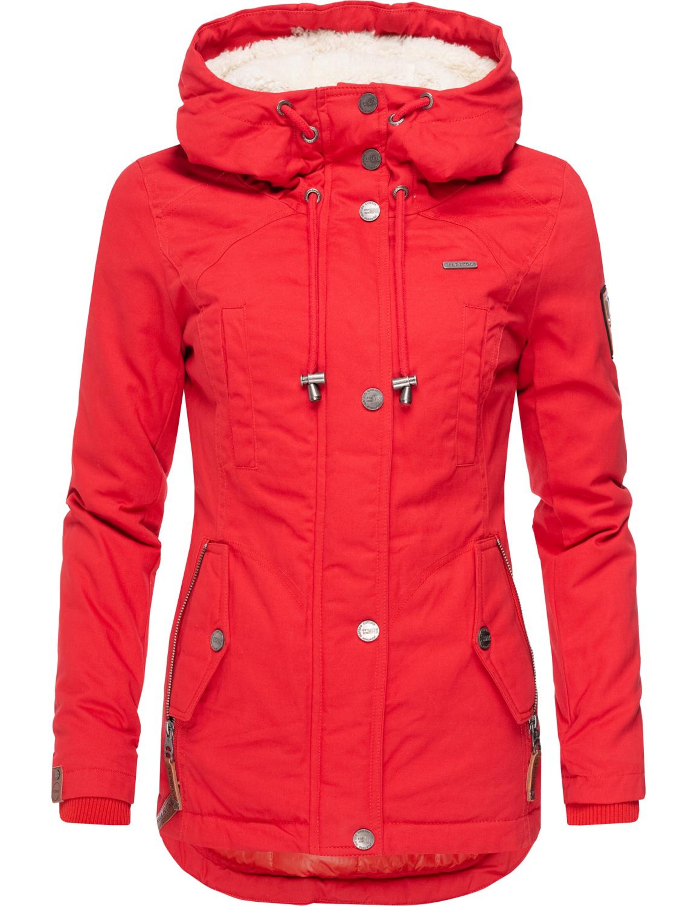 MARIKOO Zimska jakna 'Bikoo' rdeča