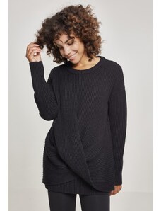 UC Ladies Women's Wrap Sweater - Black