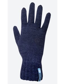 Pleteni Merino rokavice Kama R102 108 temno blue