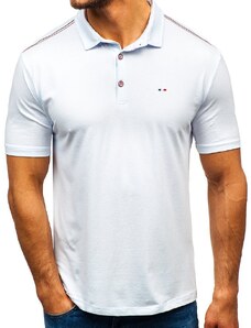 Kesi Men's Modern Polo Shirt 6797 - White,