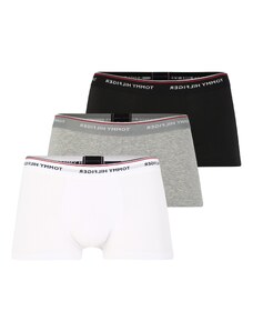 Tommy Hilfiger Underwear Boksarice pegasto siva / rdeča / črna / bela