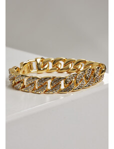 Urban Classics Accessoires Bracelet with rhinestones - gold color
