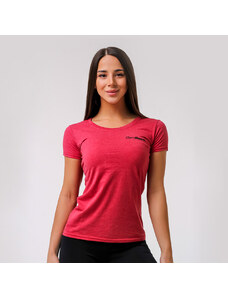 Ženska majica Basic Vintage Red - GymBeam