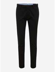 Polo Ralph Lauren Chino hlače 'SLFHDNP-FLAT-PANT' črna