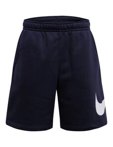 Nike Sportswear Hlače 'Club' črna / bela