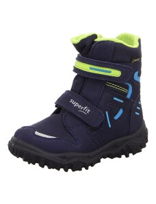 SUPERFIT Škornji za v sneg modra / neonsko zelena
