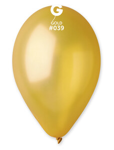 Gemar Kovinski balon zlato 26 cm 100 kos