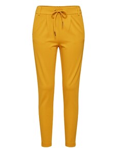 ONLY Hlače z naborki 'Poptrash' rumena