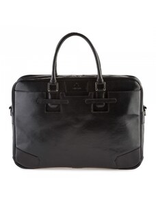 SHPERKA Genesis leather business bag black
