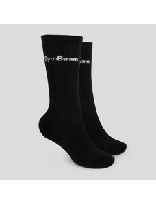 Nogavice 3/4 Socks 3Pack Black - GymBeam