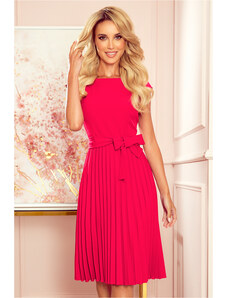 Numoco Ženska mini obleka Lila Malinova