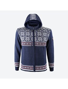 Merino pulover Kama 3096 108 blue