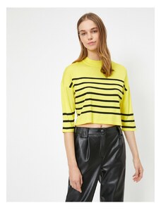 Koton pulover - rumena - redno prileganje