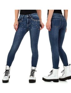 Zapeljiva Jeans hlače, skinny Elina, modre