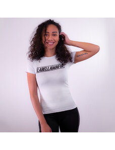 Ženska kratka majica Mesh White - LABELLAMAFIA