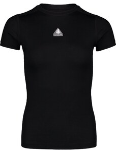Nordblanc Črni ženski osnovni sloj merino majica RELATION