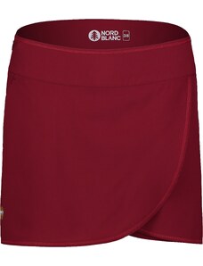 Nordblanc Rdeče ženske outdoor kratke hlače - krilo SOPHISTICATED