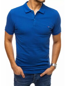 Buďchlap Polo majica v temno modri barvi