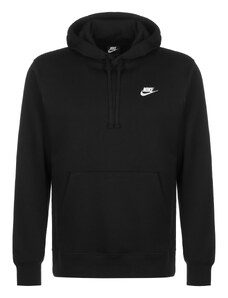 Nike Sportswear Majica 'Club Fleece' črna / bela