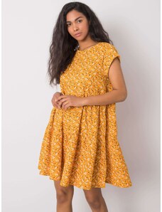 Fashionhunters Yellow Oversize Dress Eve STITCH & SOUL