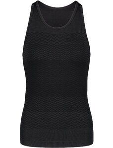 Nordblanc Črna ženska funkcionalna brezšivna majica brez rokavi SPATE