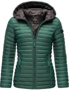 MARIKOO Prehodna jakna 'Asraa' smaragd / črna