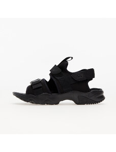 nike canyon sandals in black