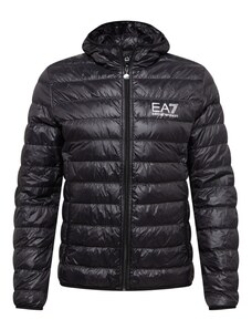 EA7 Emporio Armani Zimska jakna črna / bela