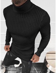 Ozonee Klasični moški pulover Thabisa črna L