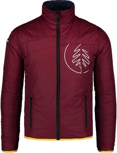 Nordblanc Temno Rdeča moška športna jakna z dvema obrazoma NEON