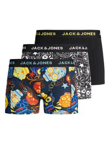 Jack & Jones Junior Spodnjice 'Sugar' mornarska / mešane barve / črna / bela