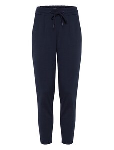 ICHI Hlače z naborki 'Kate' temno modra