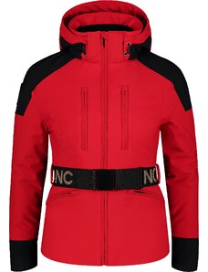 Nordblanc Rdeča ženska softshell smučarska jakna BELTED