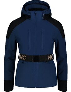 Nordblanc Modra ženska softshell smučarska jakna BELTED