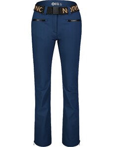 Nordblanc Modre ženske softshell smučarske hlače NEARING