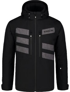 Nordblanc Črna moška smučarska jakna STRIPED