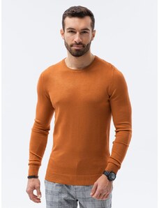 Buďchlap Udoben pulover v kamelji barvi E177