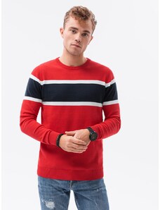 Buďchlap Trendovski rdeč pulover E190