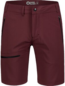 Nordblanc Temno Rdeče moške lahke outdoor kratke hlače EASY-GOING