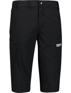 Nordblanc Črne moške lahke outdoor kratke hlače PELLUCID