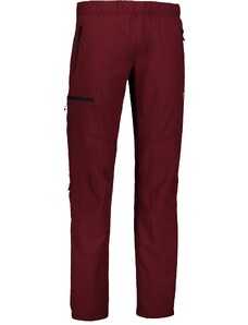 Nordblanc Temno Rdeče moške ultra lahke outdoor hlače SHEENY