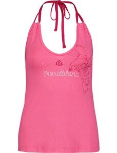 Nordblanc Roza ženska elastična majica brez rokavo BEAK