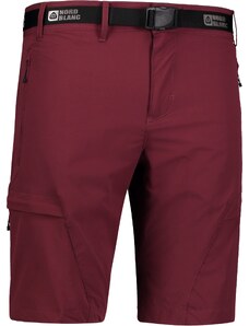 Nordblanc Temno Rdeče moške outdoor kratke hlače STRAIGHT