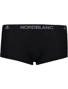 Nordblanc Črne ženske spodnji del merino kratke hlače CUDDLE