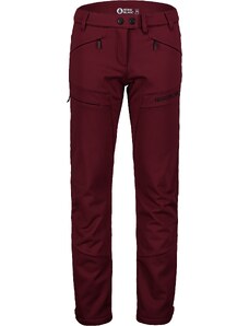 Nordblanc Temno Rdeče ženske mehke hlače iz flisa EXPLOSIVE
