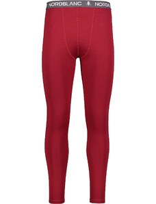 Nordblanc Temno Rdeče moške zimske hlače za osnovni sloj oblačil STARTLE