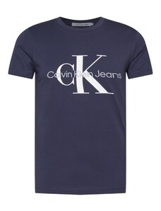 Calvin Klein Jeans Majica marine / siva / bela