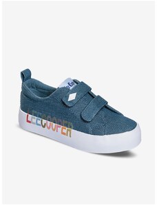 Blue Kids Patterned Sneakers Lee Cooper - unisex