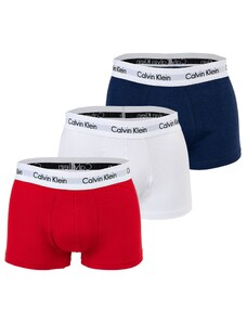 Calvin Klein Underwear Boksarice modra / svetlo rdeča / črna / bela